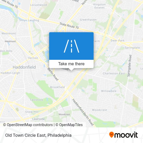 Old Town Circle East map