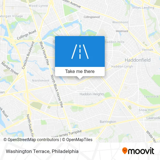Washington Terrace map
