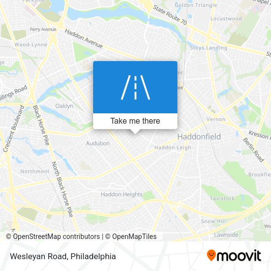 Mapa de Wesleyan Road