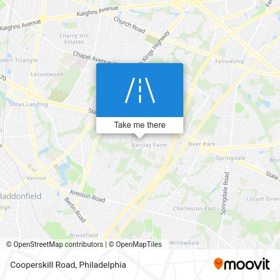 Cooperskill Road map