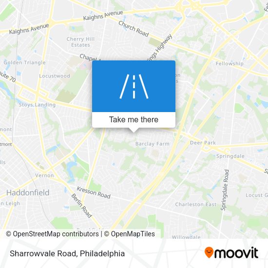 Mapa de Sharrowvale Road