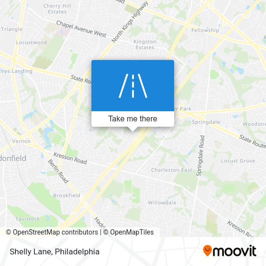 Mapa de Shelly Lane
