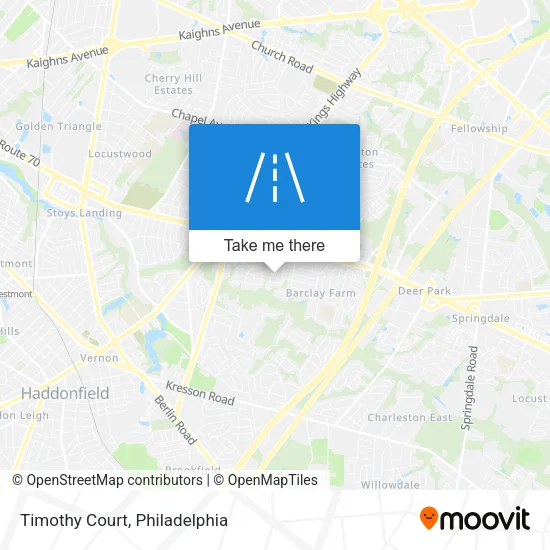 Timothy Court map