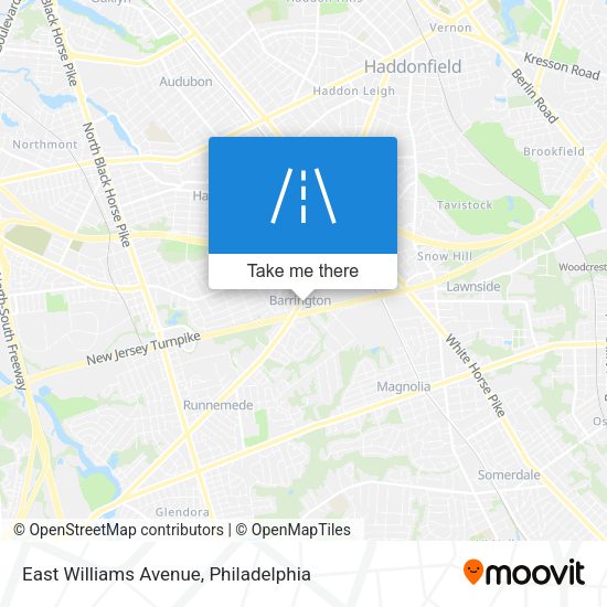 East Williams Avenue map