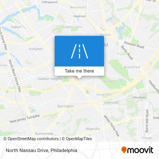 Mapa de North Nassau Drive