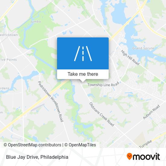 Mapa de Blue Jay Drive