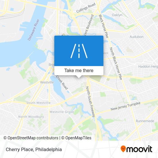 Mapa de Cherry Place