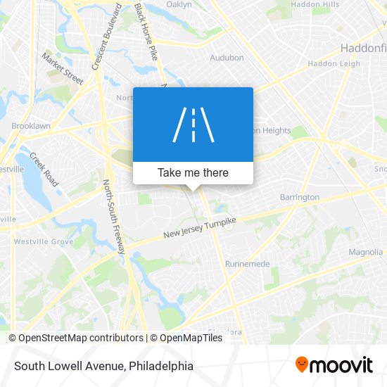 South Lowell Avenue map