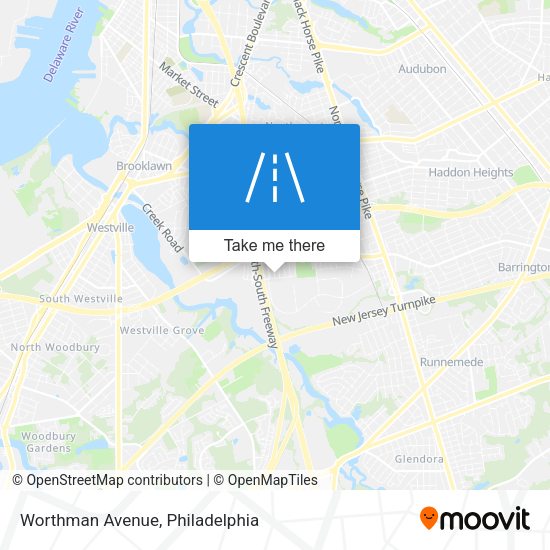 Worthman Avenue map
