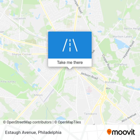 Mapa de Estaugh Avenue