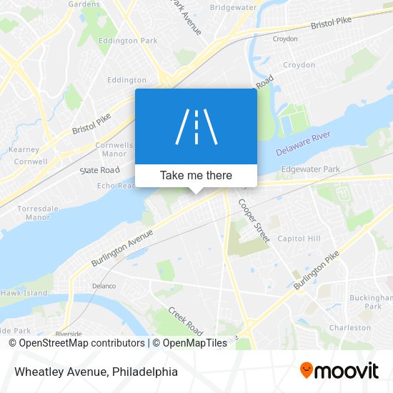 Mapa de Wheatley Avenue