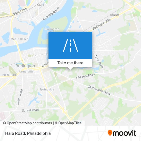 Mapa de Hale Road