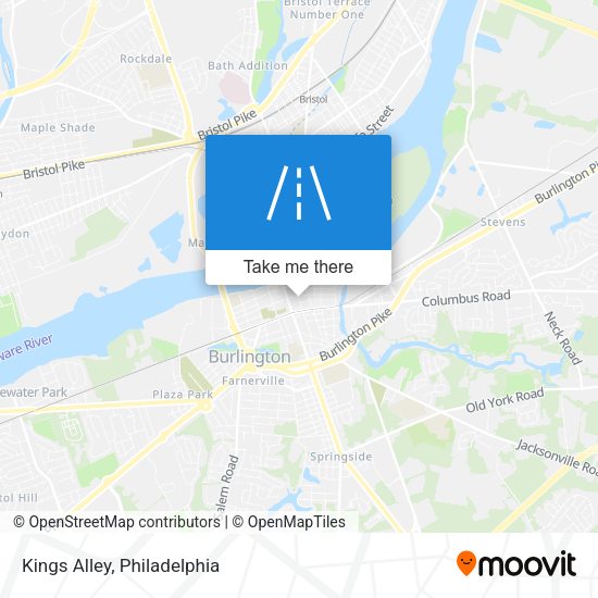 Mapa de Kings Alley