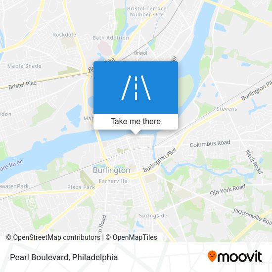 Mapa de Pearl Boulevard