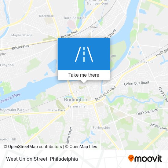 Mapa de West Union Street