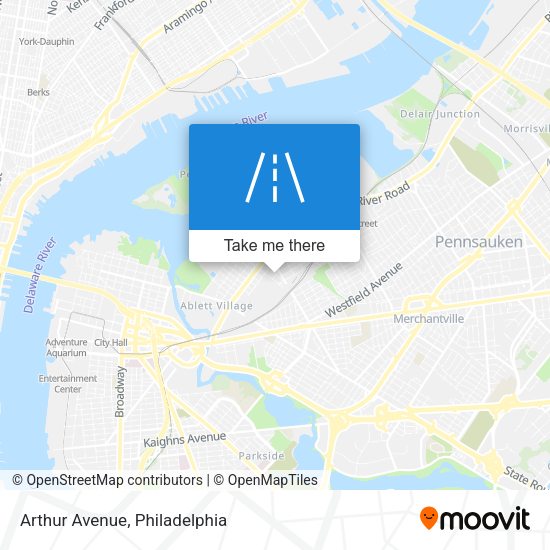 Mapa de Arthur Avenue