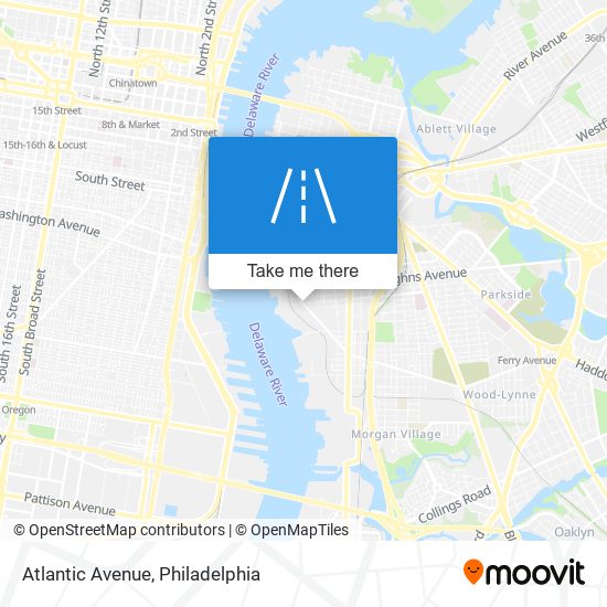 Mapa de Atlantic Avenue