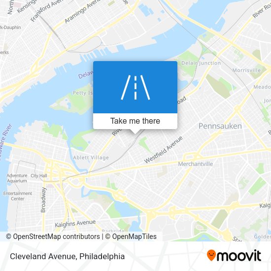 Cleveland Avenue map