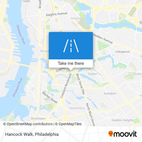 Hancock Walk map