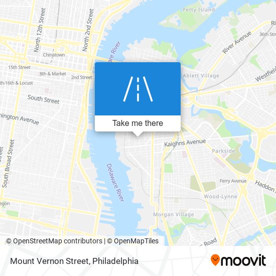 Mount Vernon Street map