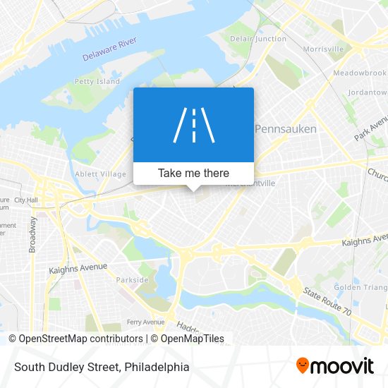 Mapa de South Dudley Street