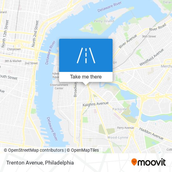 Mapa de Trenton Avenue