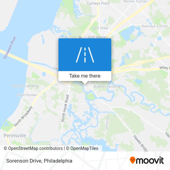 Mapa de Sorenson Drive