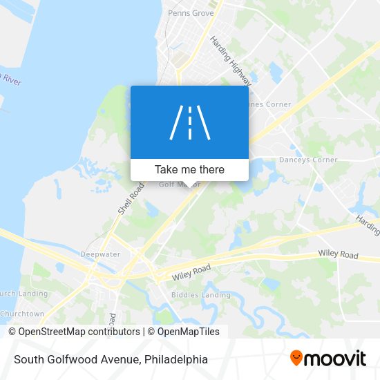 Mapa de South Golfwood Avenue