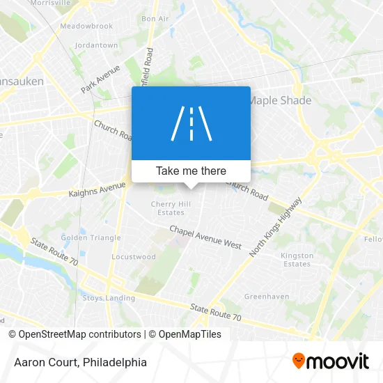 Aaron Court map