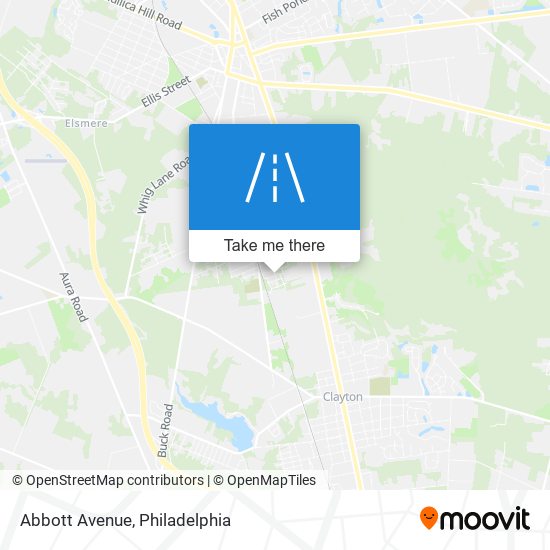 Abbott Avenue map