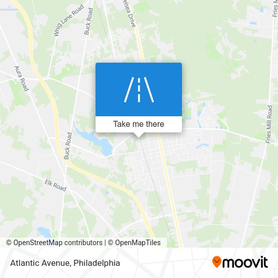 Atlantic Avenue map