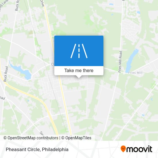 Pheasant Circle map