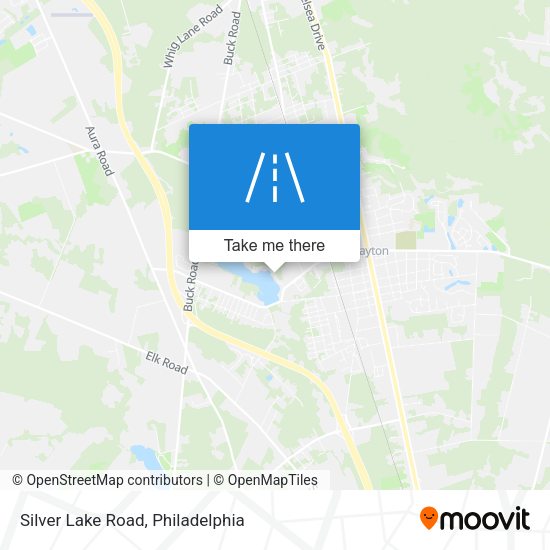Silver Lake Road map