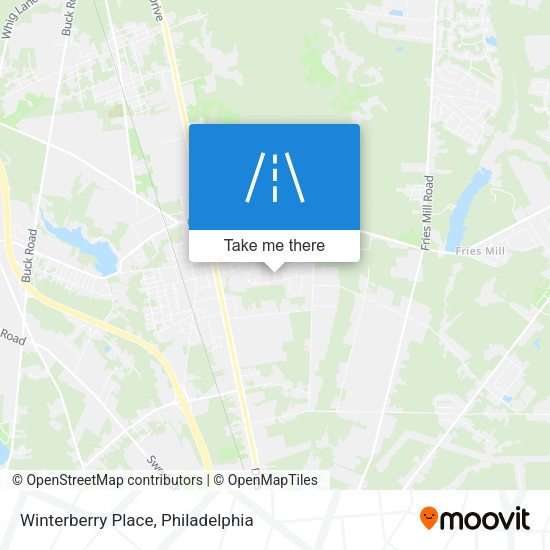 Winterberry Place map