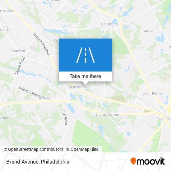 Brand Avenue map