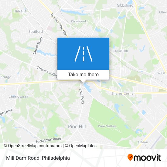 Mapa de Mill Dam Road