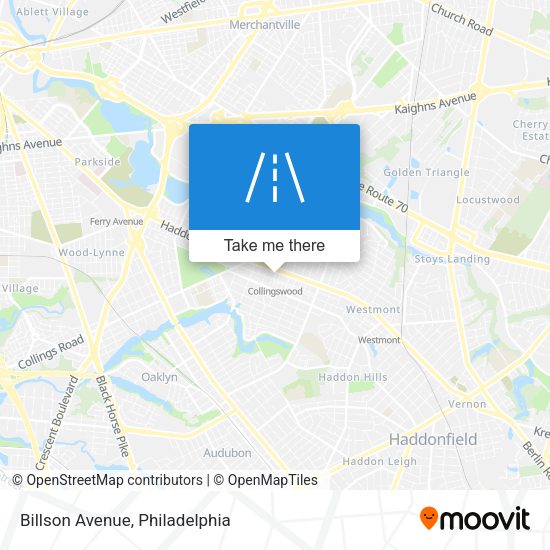 Billson Avenue map