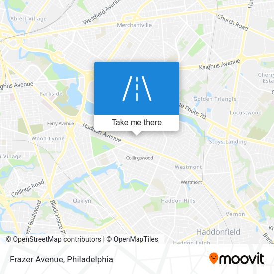 Mapa de Frazer Avenue