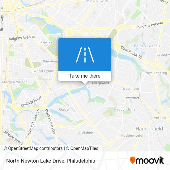 North Newton Lake Drive map