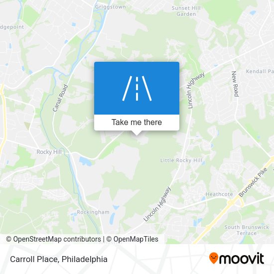 Mapa de Carroll Place
