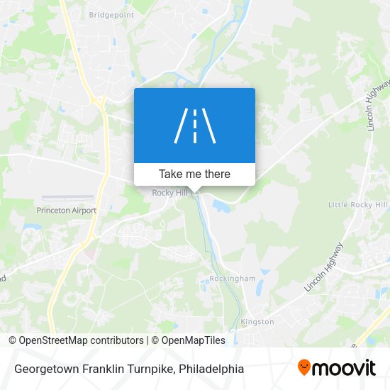 Georgetown Franklin Turnpike map