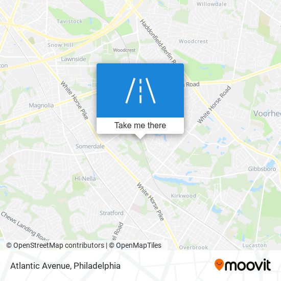 Atlantic Avenue map