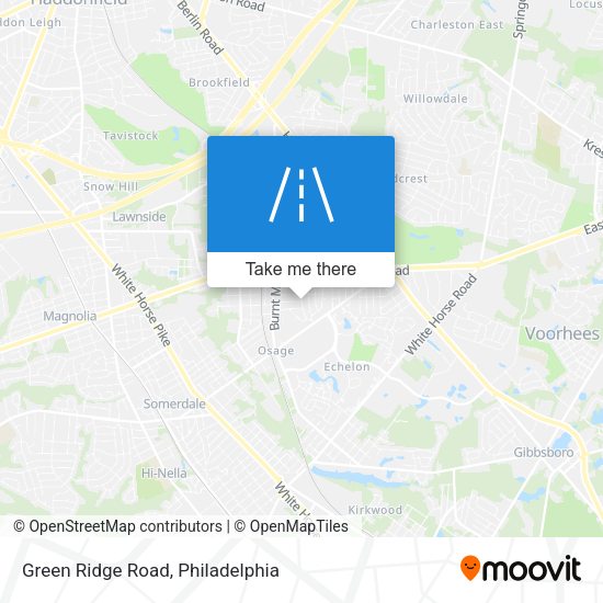 Mapa de Green Ridge Road