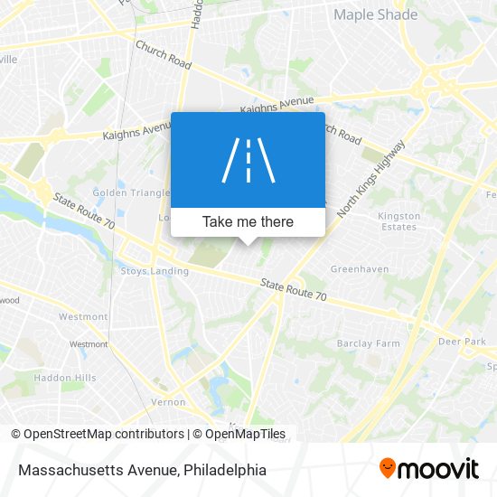 Mapa de Massachusetts Avenue