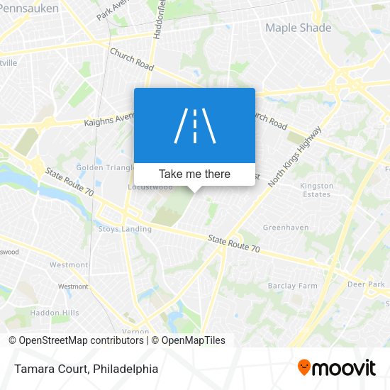 Tamara Court map