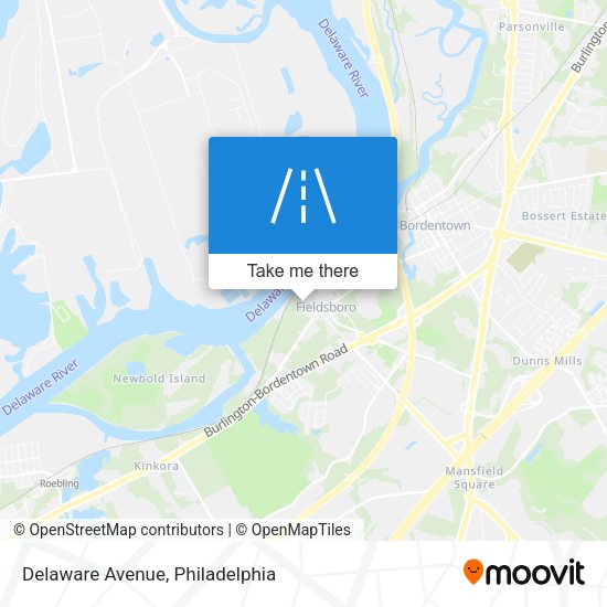 Delaware Avenue map
