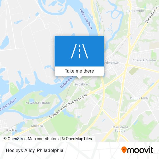 Mapa de Hesleys Alley