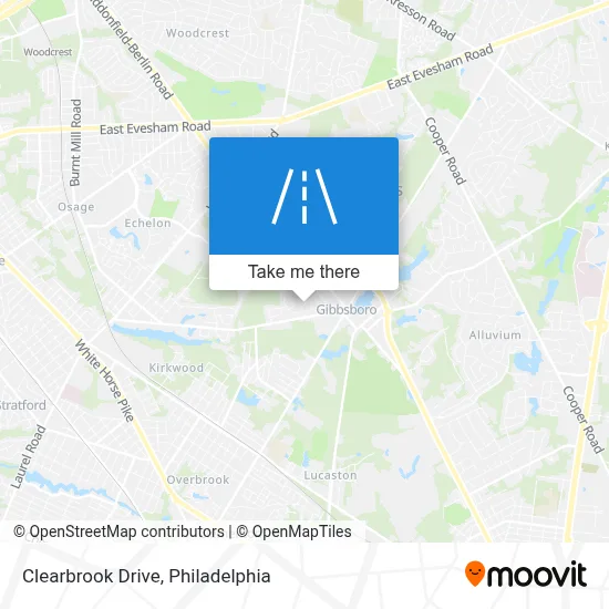 Clearbrook Drive map