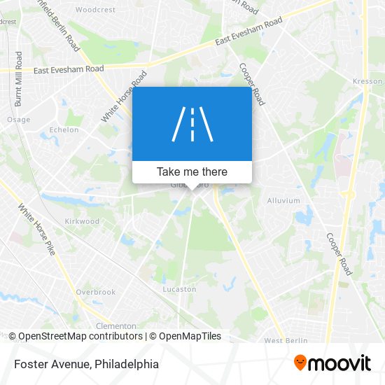 Mapa de Foster Avenue