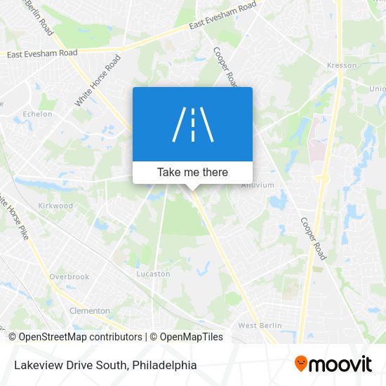 Lakeview Drive South map